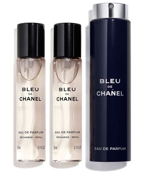 bleu de chanel small size|Chanel mademoiselle travel refill.